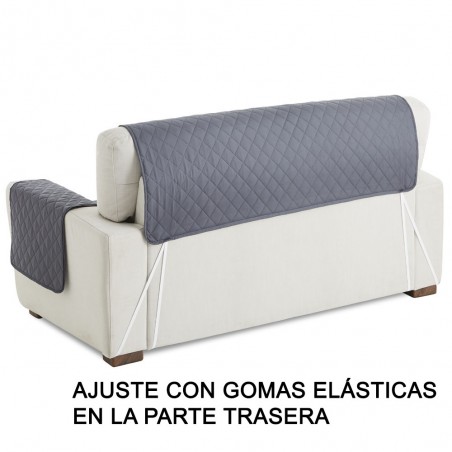 Cubre Sofá Acolchado Malva