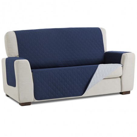 Cubre Sofá Acolchado Azul