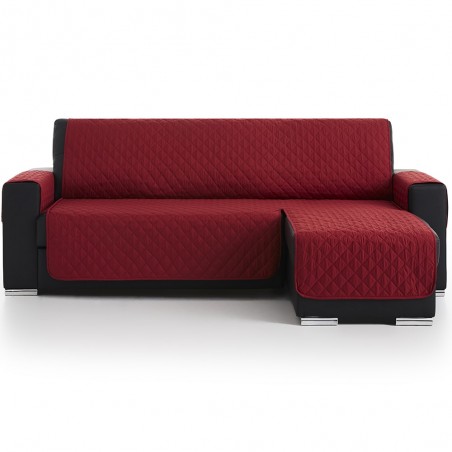 Cubre Chaise Longue Acolchado Rojo